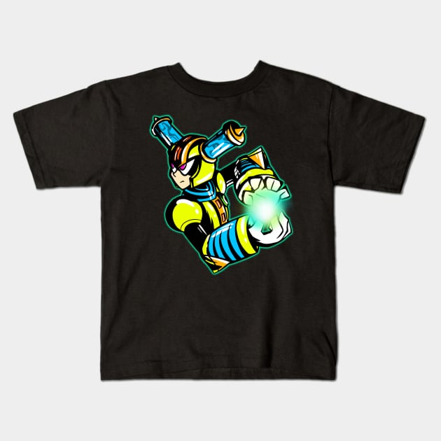 Fuseman Kids T-Shirt by LegoNinjaBilbo